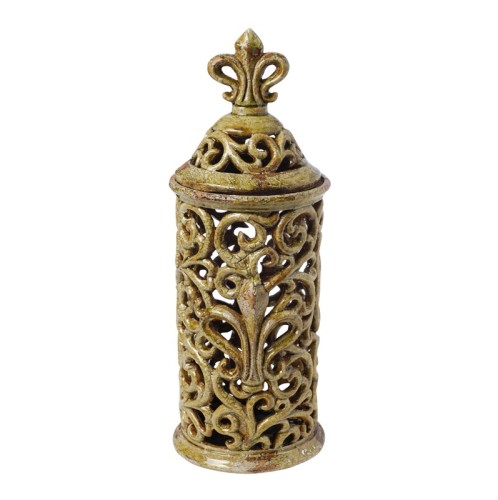 Δοχείο διακοσμητικό κεραμικό με καπάκι 