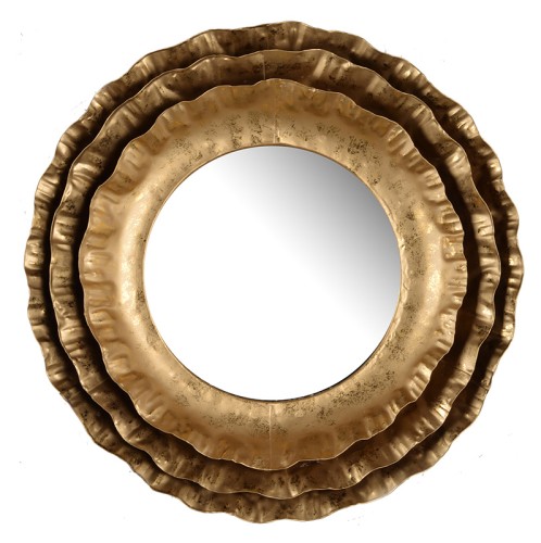 Καθρέπτης τοίχου στρόγγυλος - 40.64cm  x 6.35cm  x 40.64cm