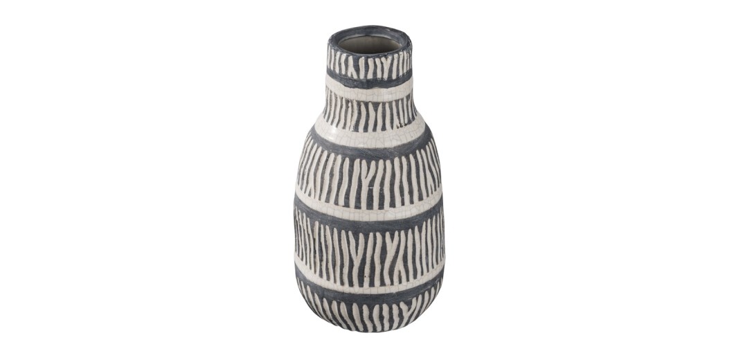 Βάζο διακοσμητικό κεραμικό - 14.50cm  x 14.50cm  x 28cm