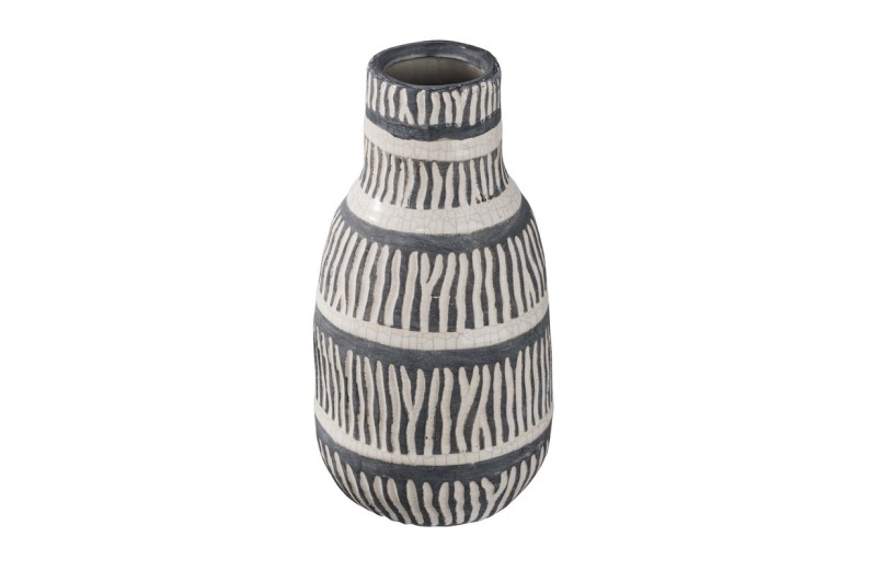 Βάζο διακοσμητικό κεραμικό - 14.50cm  x 14.50cm  x 28cm