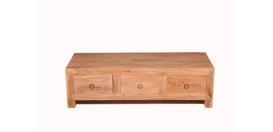 Έπιπλο τηλεόρασης 3 συρτάρια - 120cm  x 45cm  x 35cm