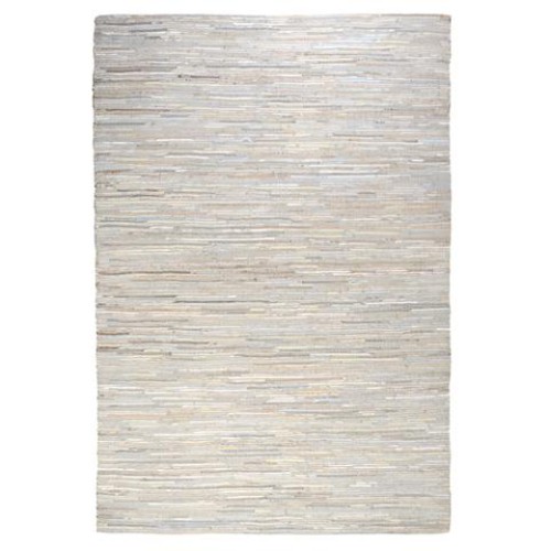 Χαλί δερμάτινο SPICA 120x180 χρώμα ecru - 120cm  x 180cm 