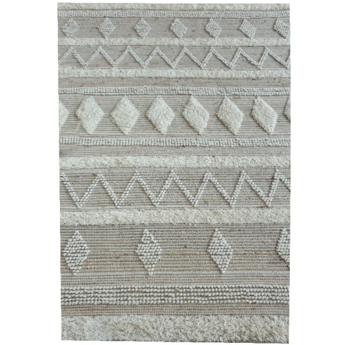 Χαλί μάλλινο COPLIN 120x180 χρώμα Natural - 120cm  x 180cm 