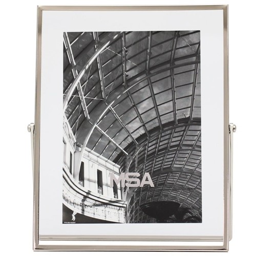 Artekko Gaia Επάργυρη Διακοσμητική Κορνίζα για Φωτογραφίες (13x18) - 23.1cm  x 19.1cm  x 0.8cm