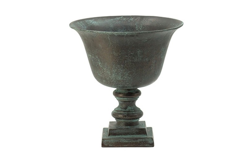 Artekko Zrualdor Decorative Metallic Vase 25cm - 25cm  x 25cm  x 25cm