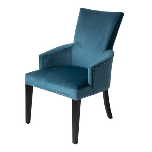 Πολυθρόνα υφασμάτινη μπλε 63.5 * 68.6 * 99.1cm - 63.5cm  x 68.6cm  x 99.1cm