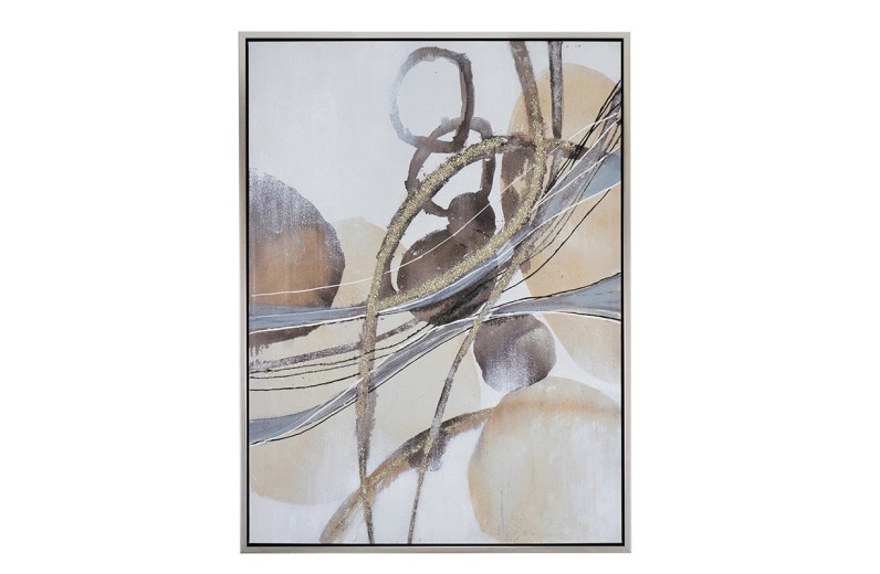 Artekko Think Of You ΙΙΙ Διακοσμητικός Πίνακας με Ελαιογραφία (90x120)cm - 90cm  x 3.7cm  x 120cm