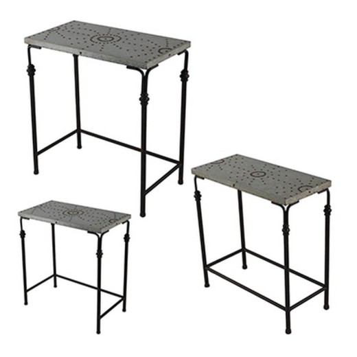 Artekko Zrils Μεταλλικές Ανθοστήλες Σετ 3 Τεμαχίων - 61cm  x 36cm  x 66cm
