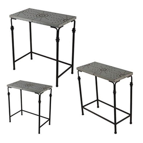 Artekko Zrils Μεταλλικές Ανθοστήλες Σετ 3 Τεμαχίων - 61cm  x 36cm  x 66cm