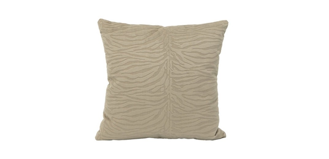 Artekko Ugiac Διακοσμητικό Μπεζ Μαξιλάρι Καναπέ 45cm - 45cm  x 45cm  x 16cm