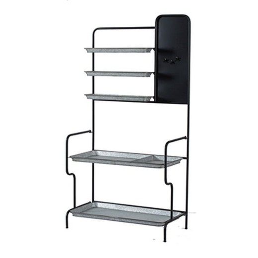 Artekko Zroapduth Μεταλλική Ραφιέρα (91x47x178)cm - 91.5cm  x 47.5cm  x 178cm