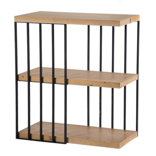 Artekko Phiab Ραφιέρα από Μασίφ Ξύλο Ελάτης (80x42x90)cm - 80cm  x 42cm  x 90cm