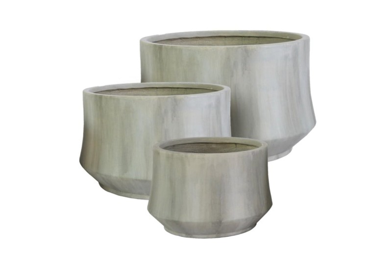 Γλάστρα Πήλινη Πατίνα - 52.5cm  x 52.5cm  x 33cm