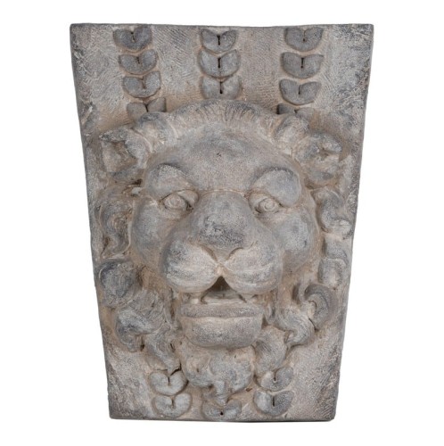 Κασπώ Τοίχου Πέτρινο Διακοσμητικό Lion (39,9x20,06x52,07) - 39.9cm  x 20.06cm  x 52.07cm