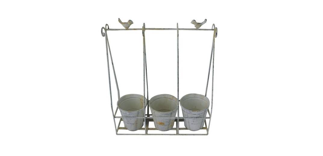 Κασπώ μεταλλικό με 3 θέσεις 40*13*42,5 HA0339