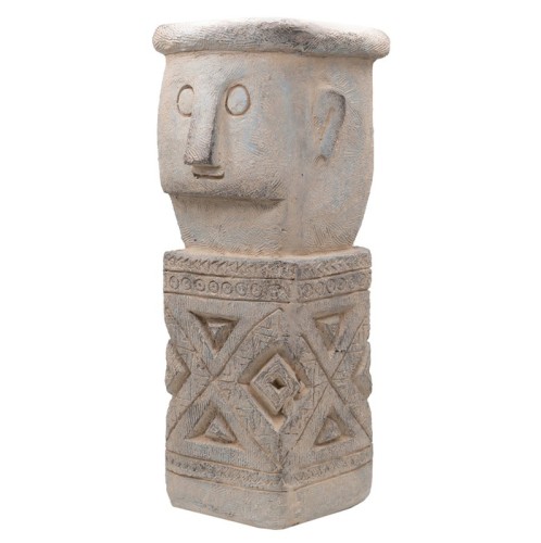Κασπώ τσιμεντένιο τοίχου τοτέμ 20x19x50cm - 20cm  x 19cm  x 50cm