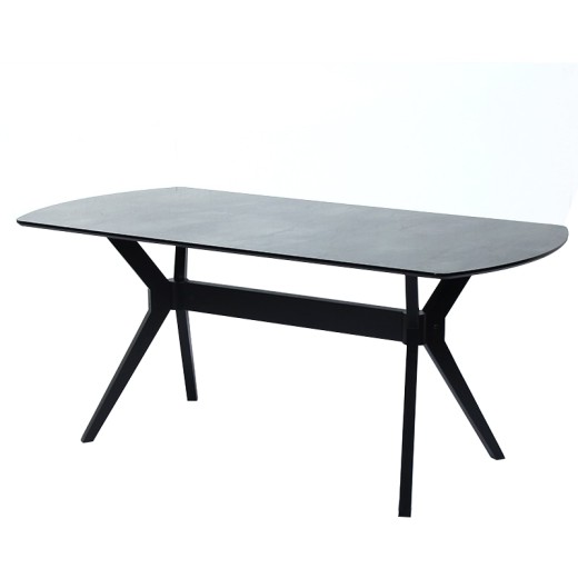 Τραπέζι ARES 180x90x78 μεταλική βάση χρώμα AR-1041 - 180cm  x 90cm  x 78cm