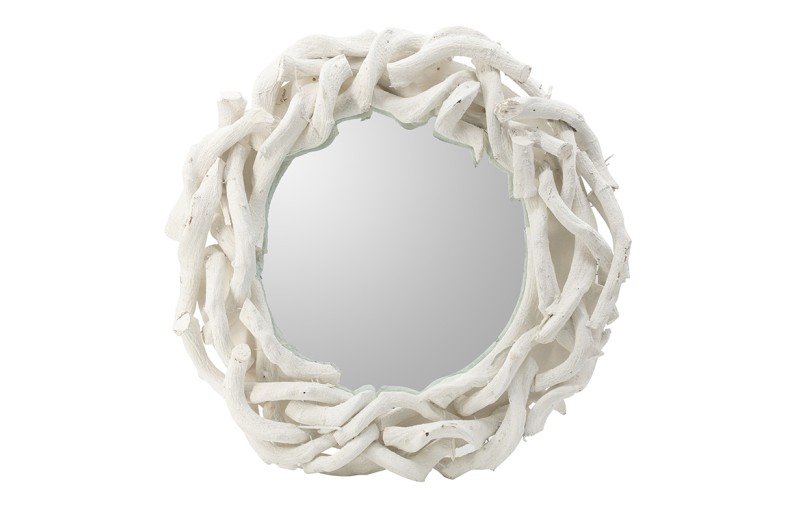 Artekko Theud Καθρέπτης από Κλαδιά Ξύλινος (58.5x10x58.5)cm - 58.5cm  x 10cm  x 58.5cm