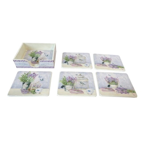 ARTEKKO Σουβέρ Πλαστικά Σετ/7