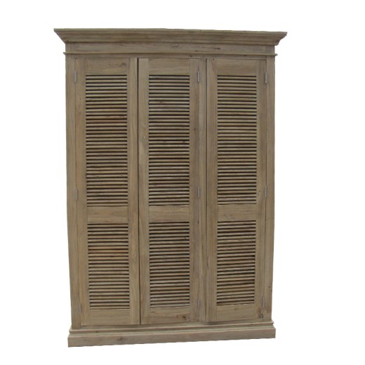 ARTEKKO Ντουλάπα από Ξύλο μασίφ (155x55x225)cm - 155cm  x 55cm  x 225cm