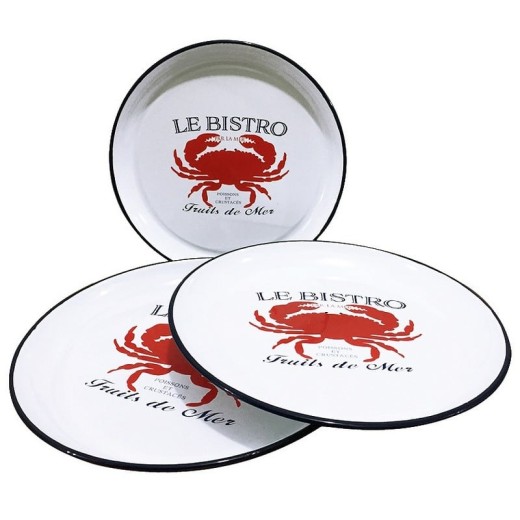 Artekko Clems Πιατέλες Στρόγγυλες 