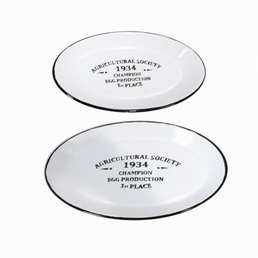 Artekko Fuvrue Πιατελες Μεταλλικές 