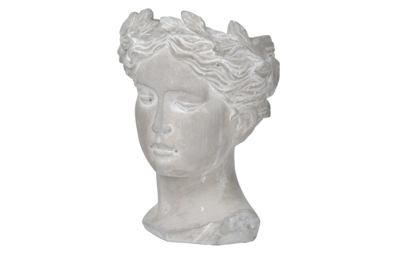 Artekko Βάζο Visage προτομή (16x15x23)cm - 16cm  x 15cm  x 23cm