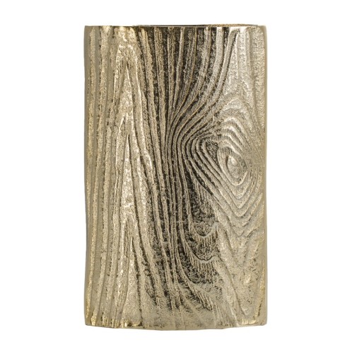 Artekko Βάζο Σε Σχέδιο Κορμού Χρυσό (15.5x6.5x25)cm - 15.5cm  x 6.5cm  x 25cm
