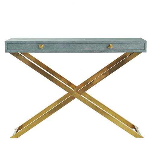 ARTEKKO Κονσόλα με χρυσά πόδια 110X36X81.5 - 110cm  x 36cm  x 81.5cm