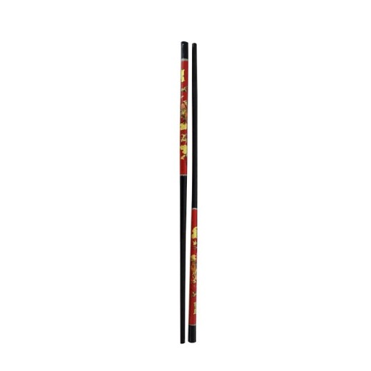 Artekko Chopsticks Ξύλινα Μαύρο/Κεραμιδί Σετ/2