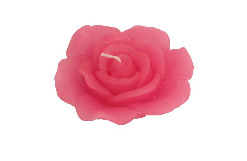 Artekko Candle Κερί σε Σχήμα Τριαντάφυλλου Ροζ