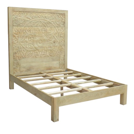 Κρεβάτι ξύλινο - 160cm  x 210cm  x 190cm