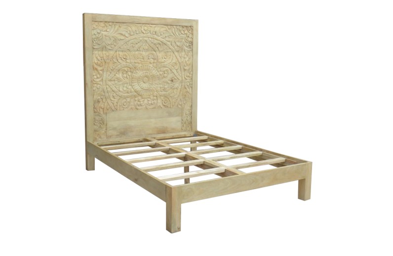 Κρεβάτι ξύλινο - 160cm  x 210cm  x 190cm