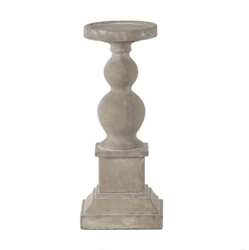 Κηροπήγιο cement - 15cm  x 15cm  x 36cm