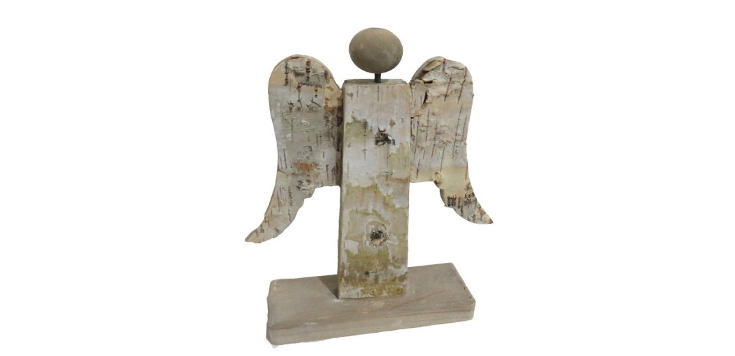 Artekko Διακοσμητικό Ξύλινο Γλυπτό (14x6x20)cm - 14cm  x 6cm  x 20cm
