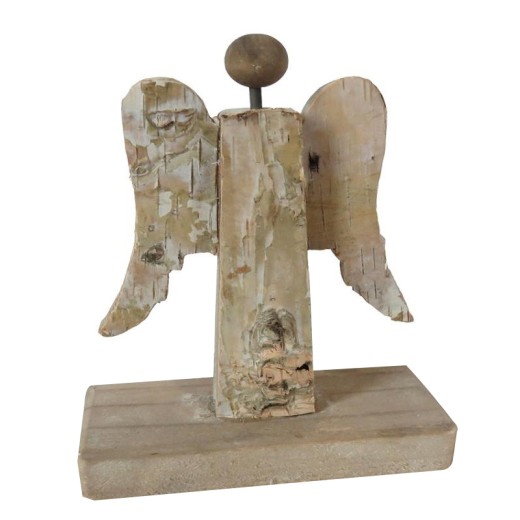 Artekko Διακοσμητικό Ξύλινο Γλυπτό (18x6x37)cm - 18cm  x 6cm  x 37cm