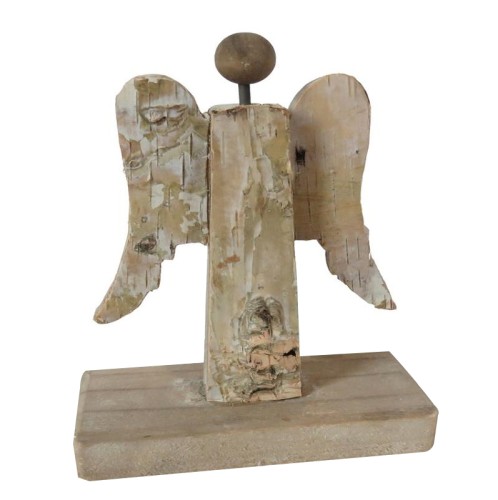 Artekko Διακοσμητικό Ξύλινο Γλυπτό (18x6x37)cm - 18cm  x 6cm  x 37cm