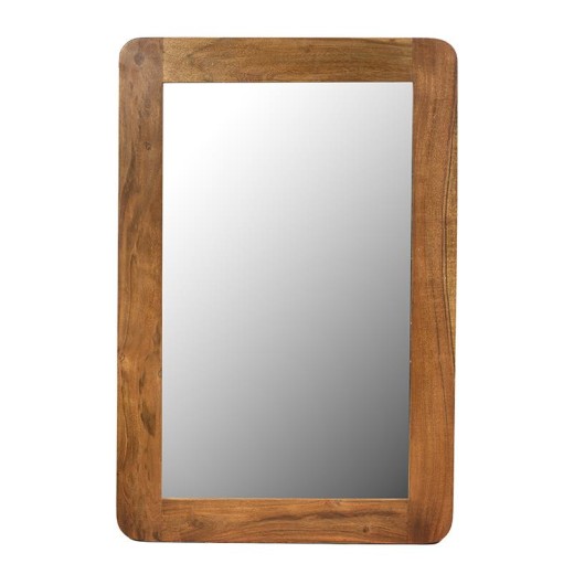 Artekko Sona Καθρέπτης Ξύλινος Μελί Απόχρωση (60x3x90)cm - 60cm  x 3cm  x 90cm