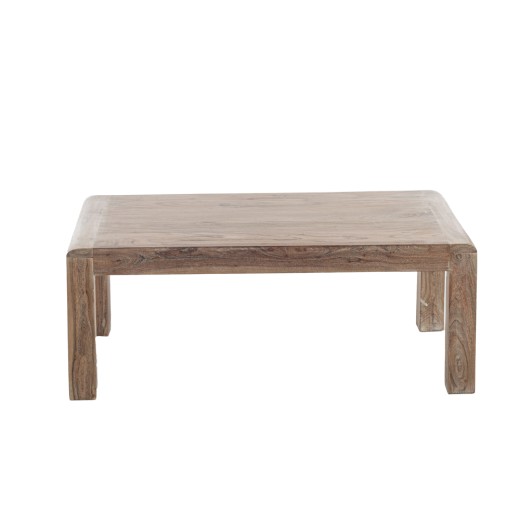 Artekko Maokai Τραπέζι Σαλονιού Ξύλινο Λευκή Πατίνα (115x60x45)cm - 115cm  x 60cm  x 45cm