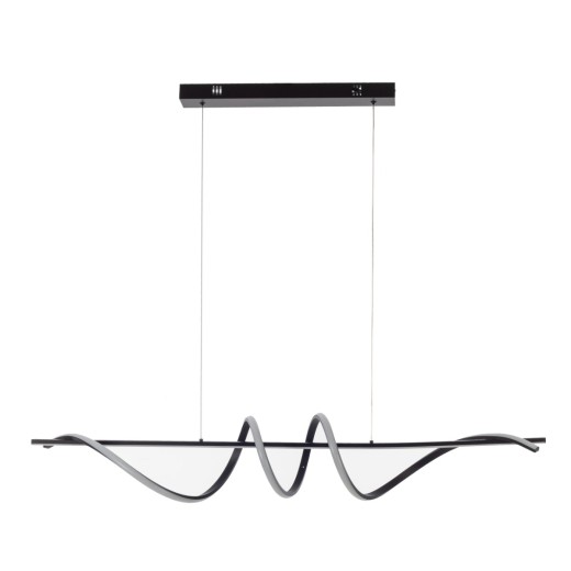 Artekko Aluminum Φωτιστικό Οροφής LED Μαύρο (120x30x30)cm 8w 3000K - 120cm  x 30cm  x 30cm