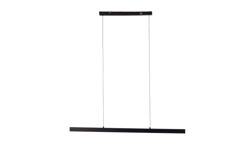 Artekko Aluminum Φωτιστικό Οροφής LED Μαύρο (120x10x20)cm 8w 3000K - 120cm  x 10cm  x 20cm
