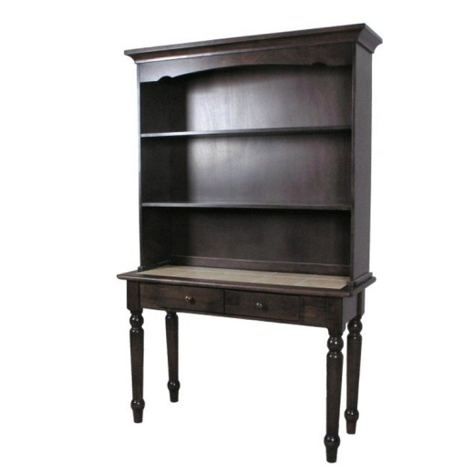 Artekko Theor Πιατοθήκη με Πλακάκι Ξύλινη Καφέ (105x45x180)cm - 105cm  x 45cm  x 180cm