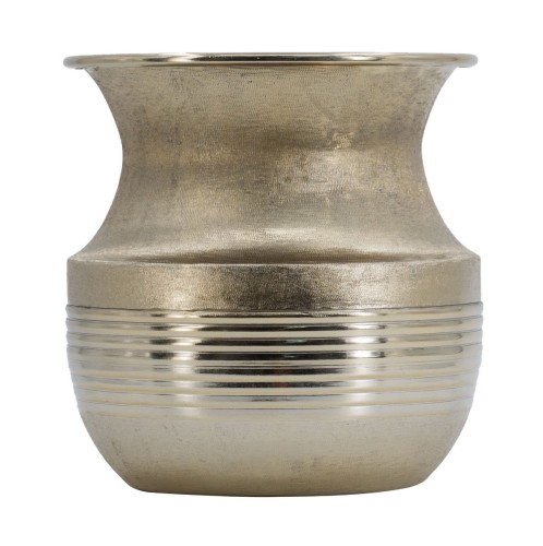 Artekko Trophy Διακοσμητικό Δοχείο/Κασπώ Αλουμίνιο Χρυσό (21,5x21,5x22,5)cm - 21.5cm  x 21.5cm  x 22.5cm
