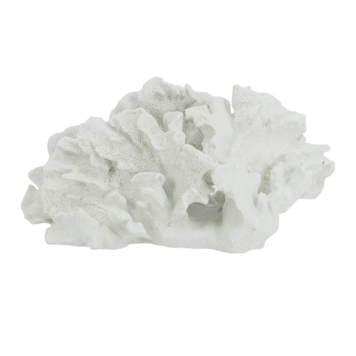 Artekko Coral Διακοσμητικό Κοράλλι Ρητίνη Λευκό (32.5x30.5x17)cm - 32.5cm  x 30.5cm  x 17cm