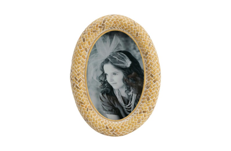 Artekko Golden Κορνίζα Ρητίνη Χρυσό (14x2x19)cm - 14cm  x 2cm  x 19cm
