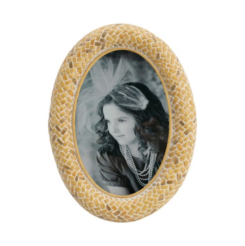 Artekko Golden Κορνίζα Ρητίνη Χρυσό (14x2x19)cm - 14cm  x 2cm  x 19cm