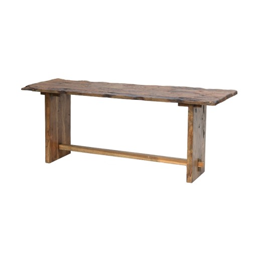 Artekko Sleeper Κονσόλα Ξύλο Καφέ (220x65x76)cm - 220cm  x 65cm  x 76cm