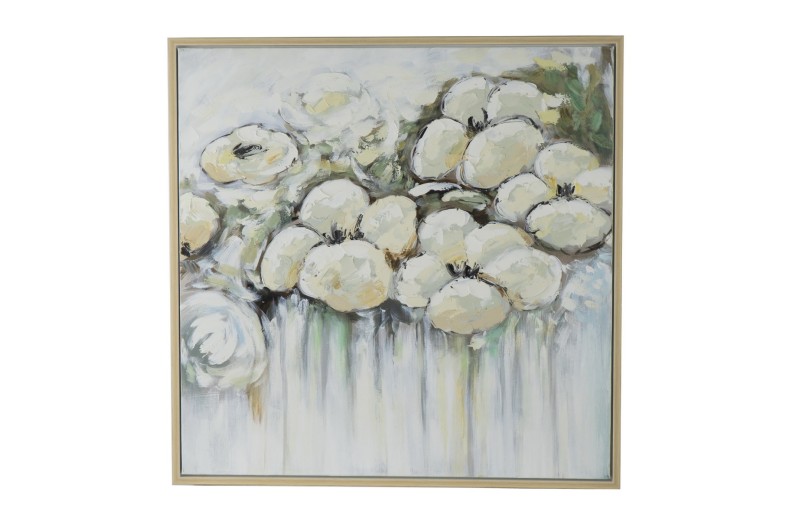 Artekko Glitter Πίνακας Καμβάς με Κορνίζα Ξύλο Καμβάς Πολύχρωμο (100x3.7x100)cm - 100cm  x 3.7cm  x 100cm