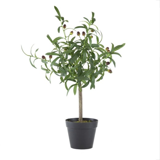 Artekko Olive Τεχνητό Φυτό Ελιά Σε Γλάστρα (40x30x66)cm - 40cm  x 30cm  x 66cm
