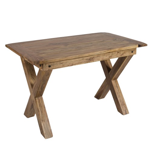 Artekko Attari Ξύλινο Τραπέζι σε Μελί Απόχρωση (120x70x75)cm - 120cm  x 70cm  x 75cm